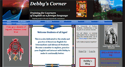 Desktop Screenshot of debbyscorner.com